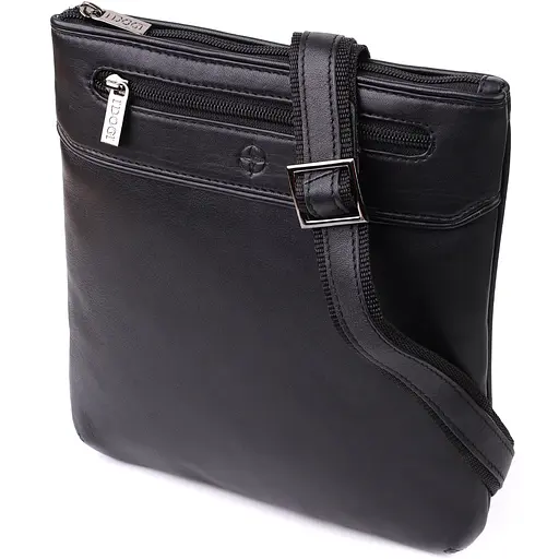 Чоловіча сумка через плече з натуральної шкіри TONY PEROTTI 21,5х24х2 см sum0028956 - фото 1