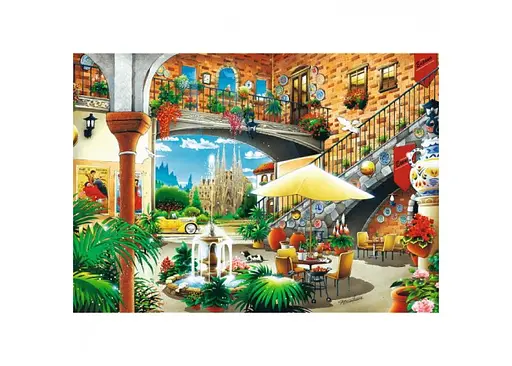 Пазл Trefl Вид на Барселону Испания 2000 эл. (27105) - фото 2