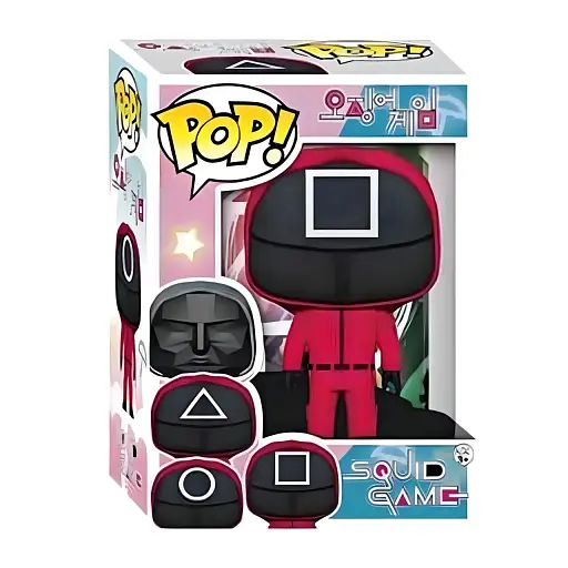 Фигурка Pop! Игра в кальмара Надзиратель Квадрат (YY 02) - фото 3