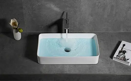 Умывальник Rea Denis накладной белый REA-U4800, Белый - фото 9