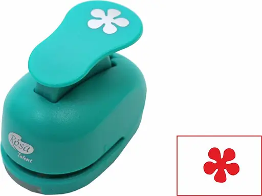 Фигурный дырокол Цветок 2 1,6см Rosa Talent