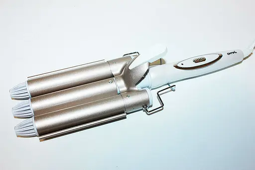 Потрійна плойка (щипці для волосся) керамічне покриття Gemei GM 1988 - фото 2