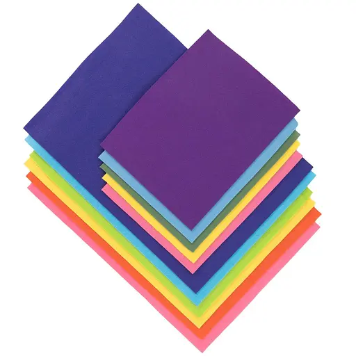 Фетр листковий, поліестер Rosa Talent 29, 7х42 см Білий 180г/м2 - фото 3