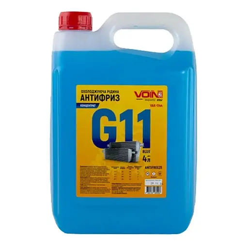 Антифриз концентрат Voin G11 Blue 4 л (VAK-1144) - фото 1