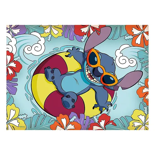 Пазли "Відпочинок Ліло та Стіча. Дісней. Ліло та Стіч" 30 елементів 18305 Trefl (5900511183054) - фото 3