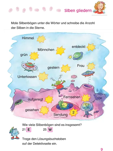 Spielerisch Deutsch lernen. Lernkrimi. Zeichen - фото 4