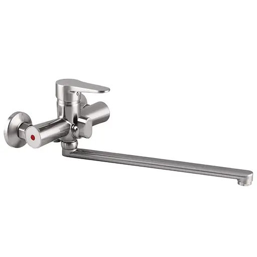 Змішувач для ванни Zerix PUD7 146 ZX2811 Нержавіюча сталь - фото 1