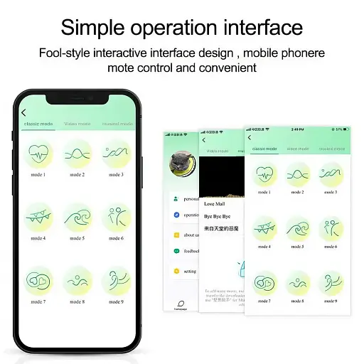 Смарт-вибратор клиторальный Love Spouse из силикона для женщин 88мм черный - фото 5