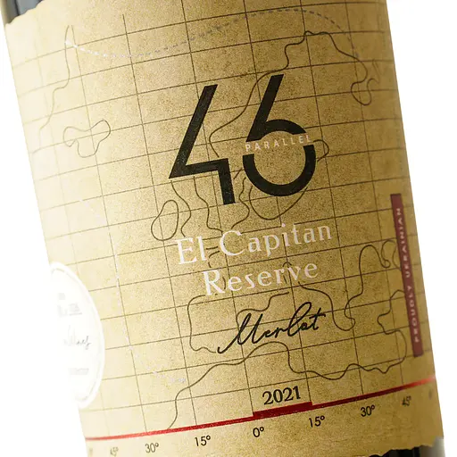Вино 46 Parallel El Capitan Reserve Merlot 2021 червоне сухе 0.75 л - фото 5