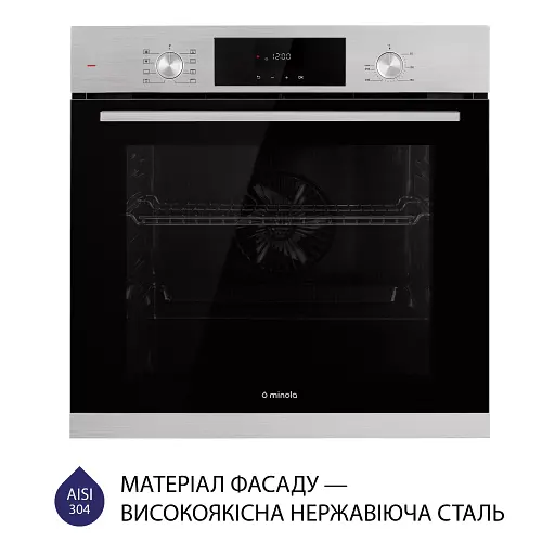 Духовой шкаф электрический Minola EOD 6804 INOX - фото 2