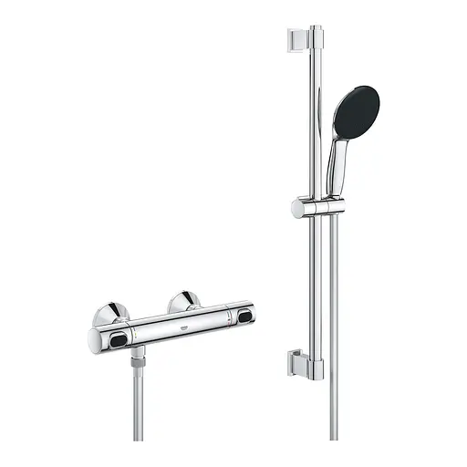 Смеситель термостатический для душа Grohe QuickFix Precision Flow 34800001, Хром - фото 1