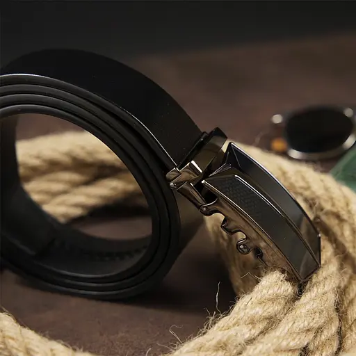 Ремінь шкіряний Vintage чоловічий 115х3,4 см acs0014853 - фото 6