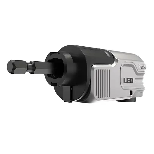 Насадка кутова DeWalt Extreme Impact LED 90° для дрилів і шуруповертів 1/4" (DTLRA) - фото 5