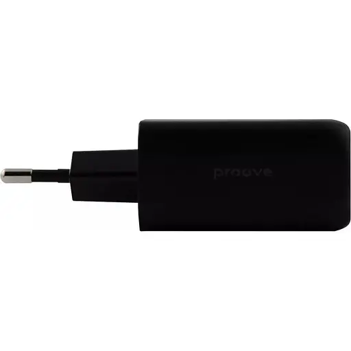 Мережевий зарядний пристрій Proove Silicone Power 45W USB-C/USB-A Black (WCSP45110001) [130270] - фото 4