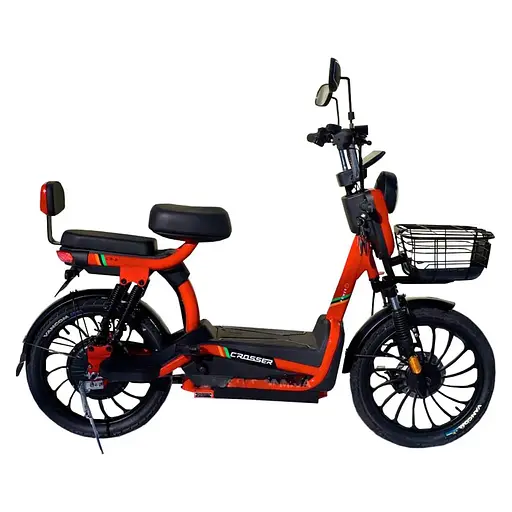 Електроскутер двомісний Crosser CR3 Графенова батарея(600W, 60V, 20Ah) червоний