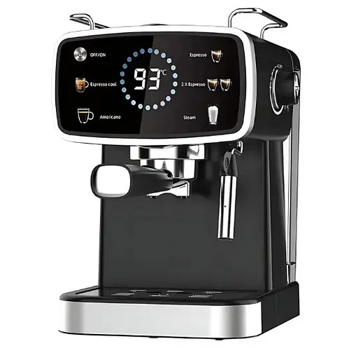 Сенсорная кофеварка Zepline ZP-6806 3в1 вспенитель молока для горячего и холодного кофе 20 Bar 3000 Вт - фото 2