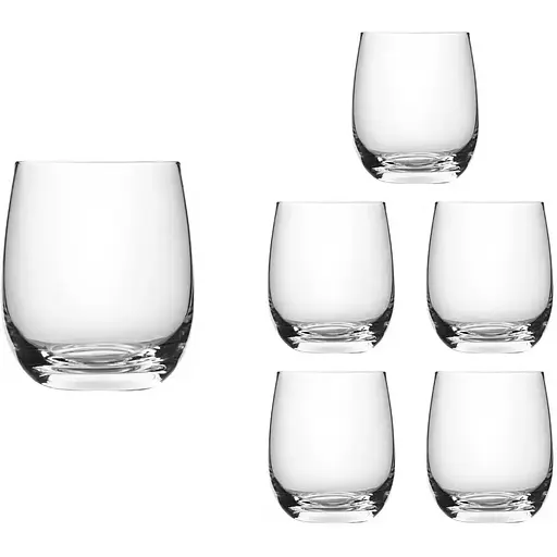 Набір склянок для віскі XL Lora Даріо 470 мл 6 шт. NGC220SETWISKEY