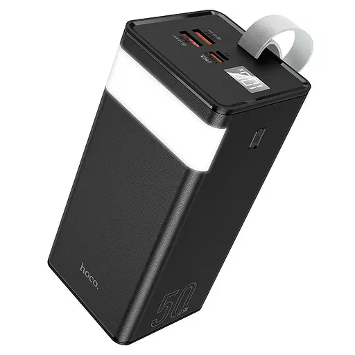 Портативний ЗП Power Bank Hoco J86A Powermaster 22.5W 50000 mAh Чорний
