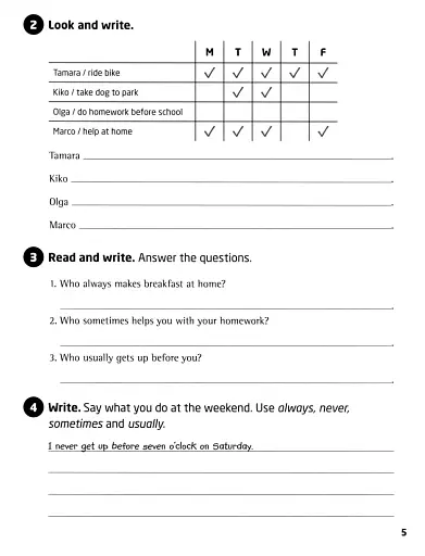 Our World 3. Grammar. Workbook - фото 6