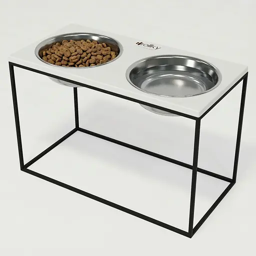 Hollky Base XXL40 — миски на підставці для дуже великих собак (2 × 2,8 л)