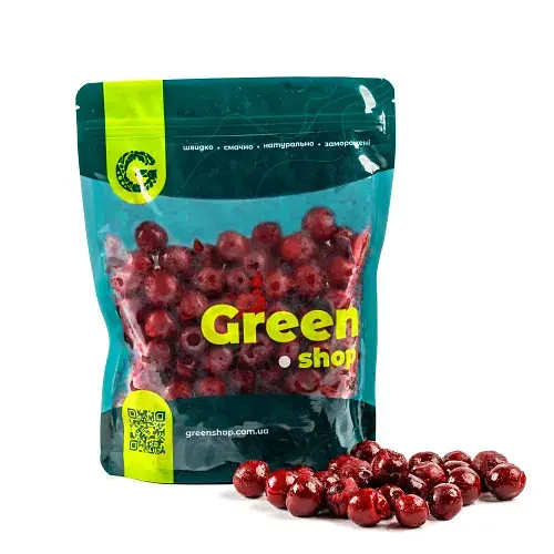 Заморожена вишня Green Shop без кісточки 500 г - фото 1