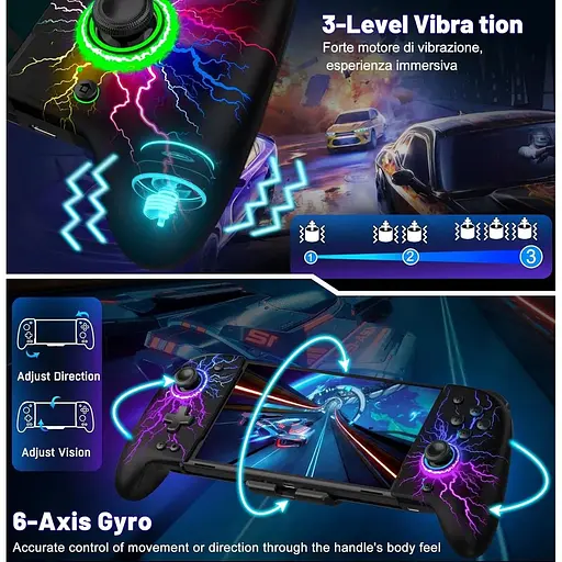 Контроллер Gammeefy JC200 Switch Hall Effect (без дрифта, без мертвой зоны) - фото 2