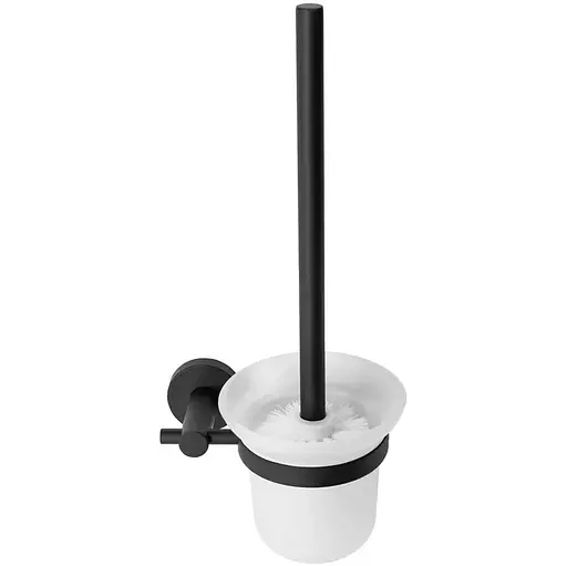 Ершик для унитаза Rea 322234C black REA-77103, Черный матовый - фото 3