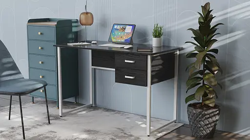 Компьютерный стол Таккота 75x120x60 белый ДСП Сосна Кембра 16мм FRD-102092