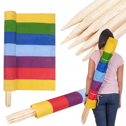 Параван, захисна пляжна ширма (екран) Springos 0.75 x 15 м PA014 - фото 2