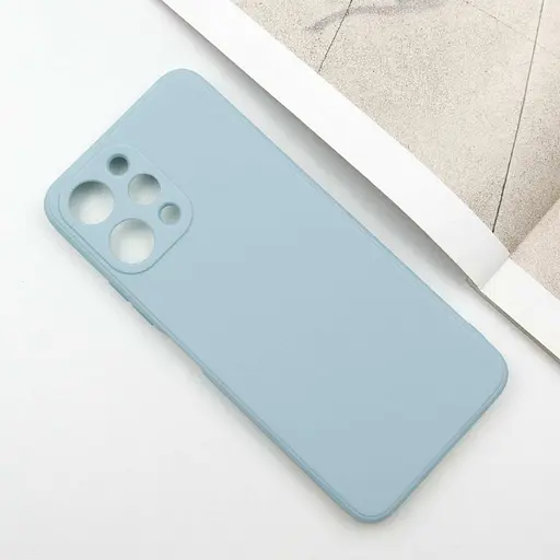 Силиконовый чехол Epik Candy Full Camera для Xiaomi Redmi 12 Серый / Smoky Gray - фото 2