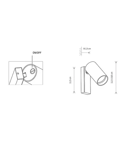 Бра Nowodvorski 7772 Mono I - фото 2
