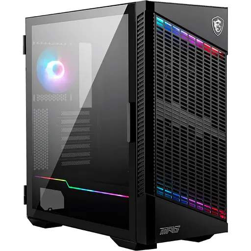 Корпус MSI MPG Velox 100P Airflow Black [146622] - фото 1