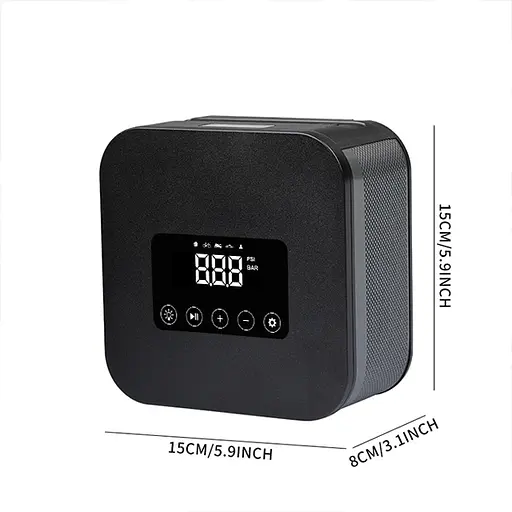 Компресор акумуляторний ParkCity T2300 портативний, з автостопом та цифровим манометром - фото 3