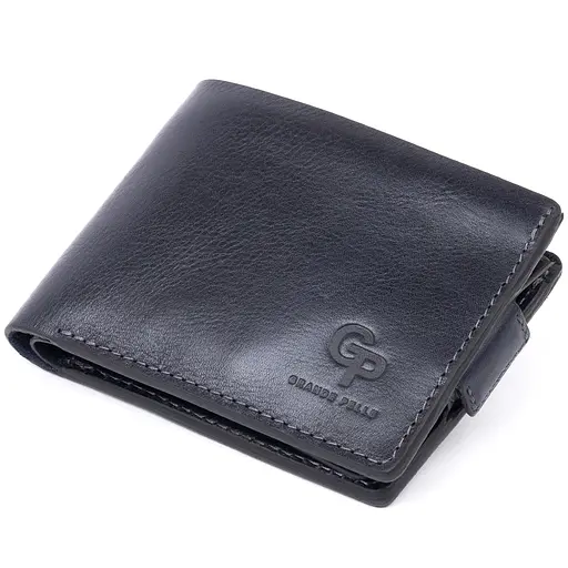 Кожаный портмоне Grande Pelle 11.8х8.9х2.3 см acs0014723 - фото 1
