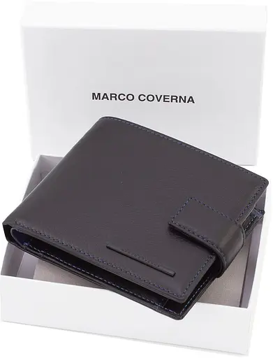 Мужской кожаный кошелек Marco Coverna acs0029485 - фото 6