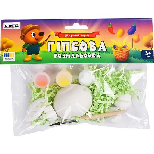 Гіпсова розмальовка Strateg Яскравий город (31060) - фото 4