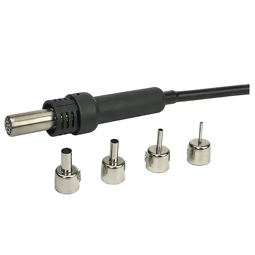 Паяльная станция WEP 952D+ компрессорная, фен, паяльник - фото 5