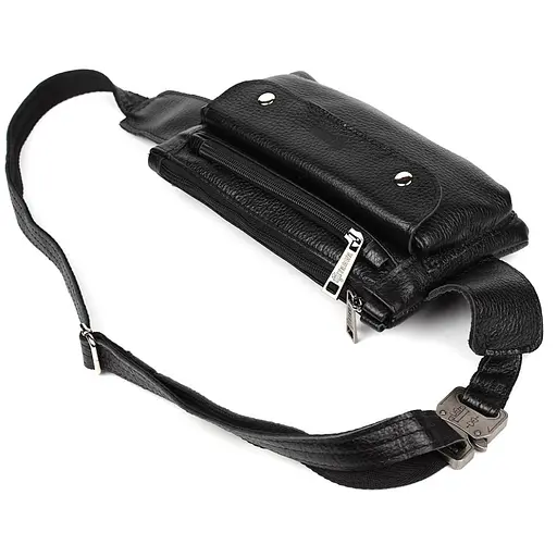 Шкіряна бананка Tarwa 24х15х3 см sum0025656 - фото 7