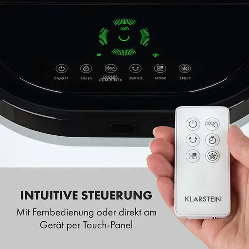 Охладитель воздуха Klarstein IceWind Plus 4-в-1 330 м3/ч (10033433) - фото 3