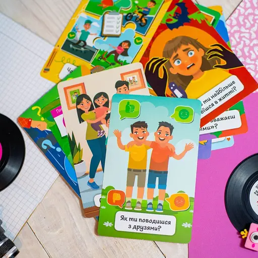 Психологічна гра для занять із дітьми "Я впізнаю себе!" 10156043, 30 карток - фото 5