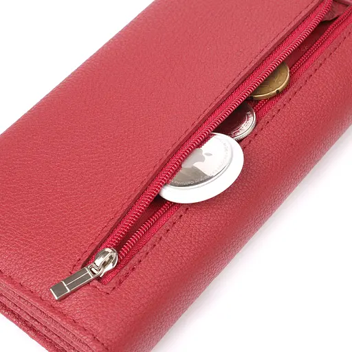 Жіночий місткий гаманець із натуральної шкіри ST Leather 19х9х3 см acs0029672 - фото 8