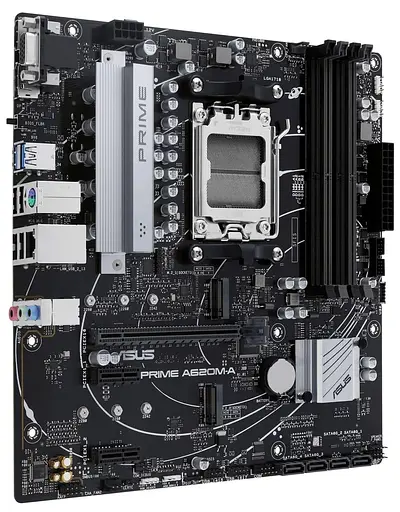 Материнская плата ASUS PRIME A620M-A-CSM (PRIME A620M-A-CSM) (Socket AM5, AMD A620, Micro-ATX) - фото 2