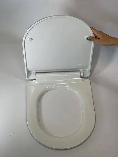 Сиденье для унитаза NKP Solid с крышкой и функцией микролифта 0421 - фото 4