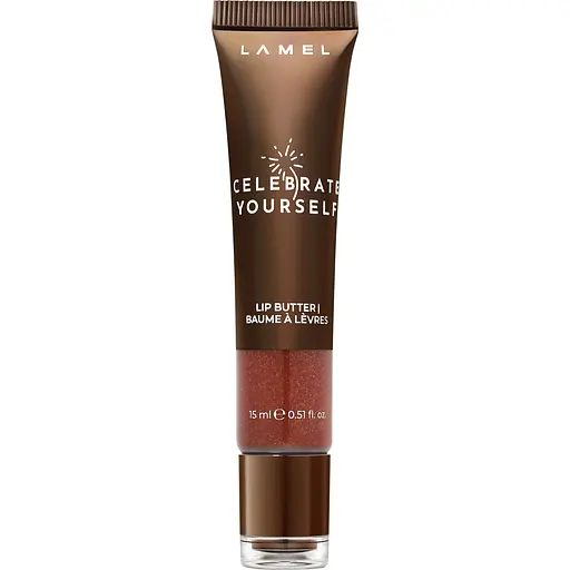 Сяючий живильний бальзам для губ Lamel Celebrate Yourself Lip Butter 01 15 мл