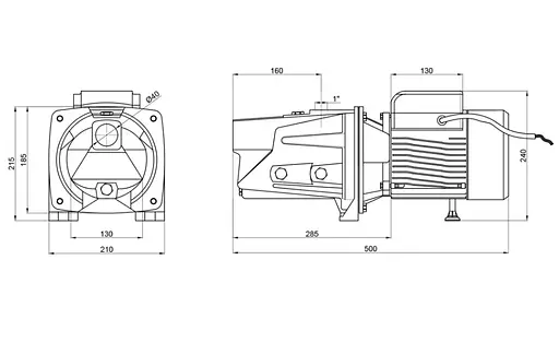 Насос самовсмоктувальний відцентровий Thermo Alliance D-JNWm-15M - фото 4