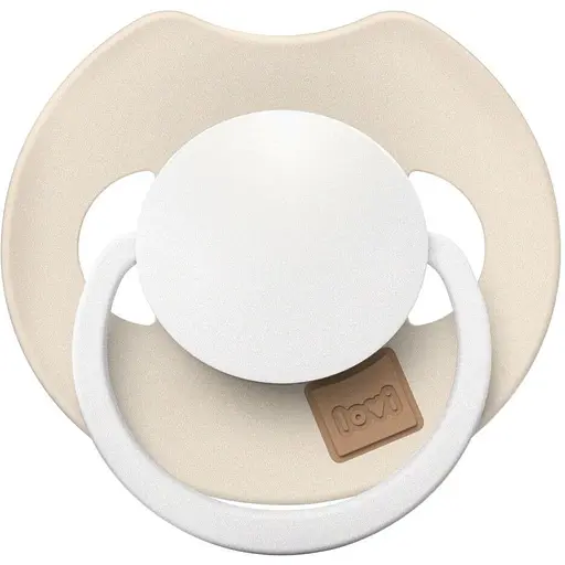 Пустышка силиконовая динамическая LOVI Prime Glow/Blush Glow 18+ мес 2 шт. Ivory (34/438) - фото 5