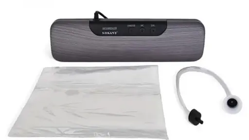 Вакуумный упаковщик Sokany SK-13031 вакууматор 140Вт для длительного хранения продуктов - фото 7