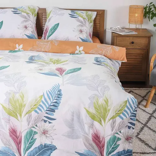 Комплект постільної білизни Viluta євро ранфорс 22195 100% бавовна - фото 7