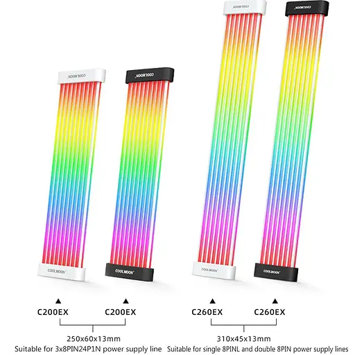 Неонова трубка Coolmoon C260EX (C260EX white) white - фото 6