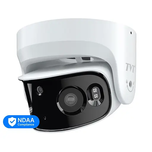 IP-видеокамера панорамная 4Mp*2 TVT TD-6242E3N(A/PE/WR2) f=3.5mm с микрофоном (77-00402)